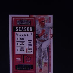 Shohei Ohtani Panini Season Ticket #35