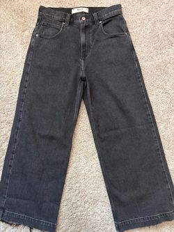 Hollister Wide Leg Light Wash Jeans