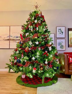 12 ft & 9ft Douglas fir artificial Christmas tree - need to sell both today