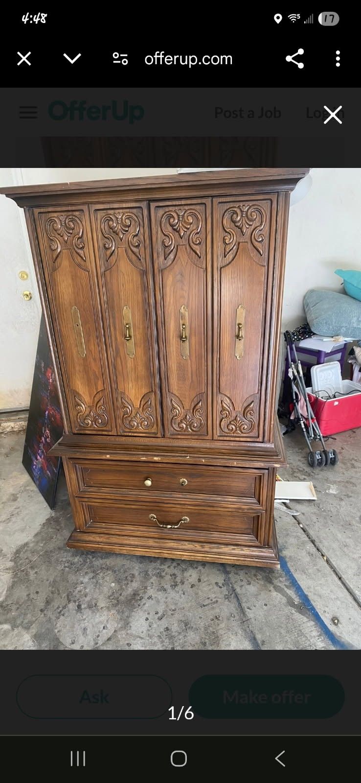 Solid Wood Bedroom Set