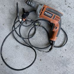 RIDGIT 1/2 Drill, Corded, 8amp