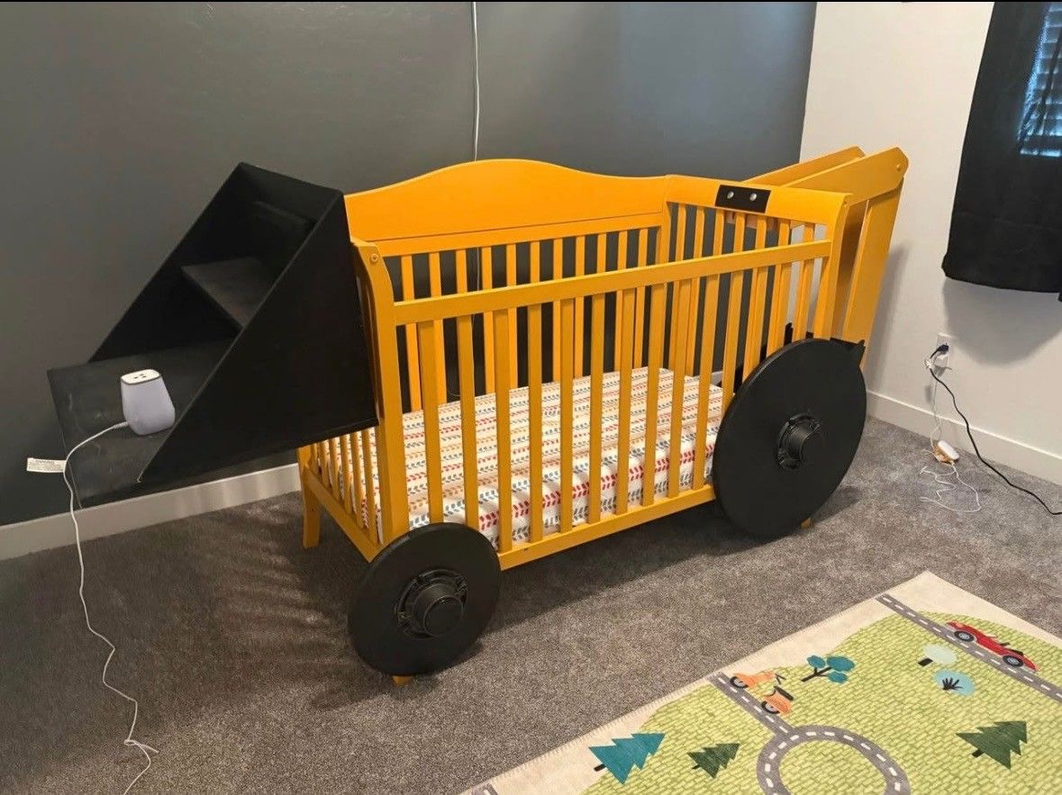 Backhoe Baby Crib
