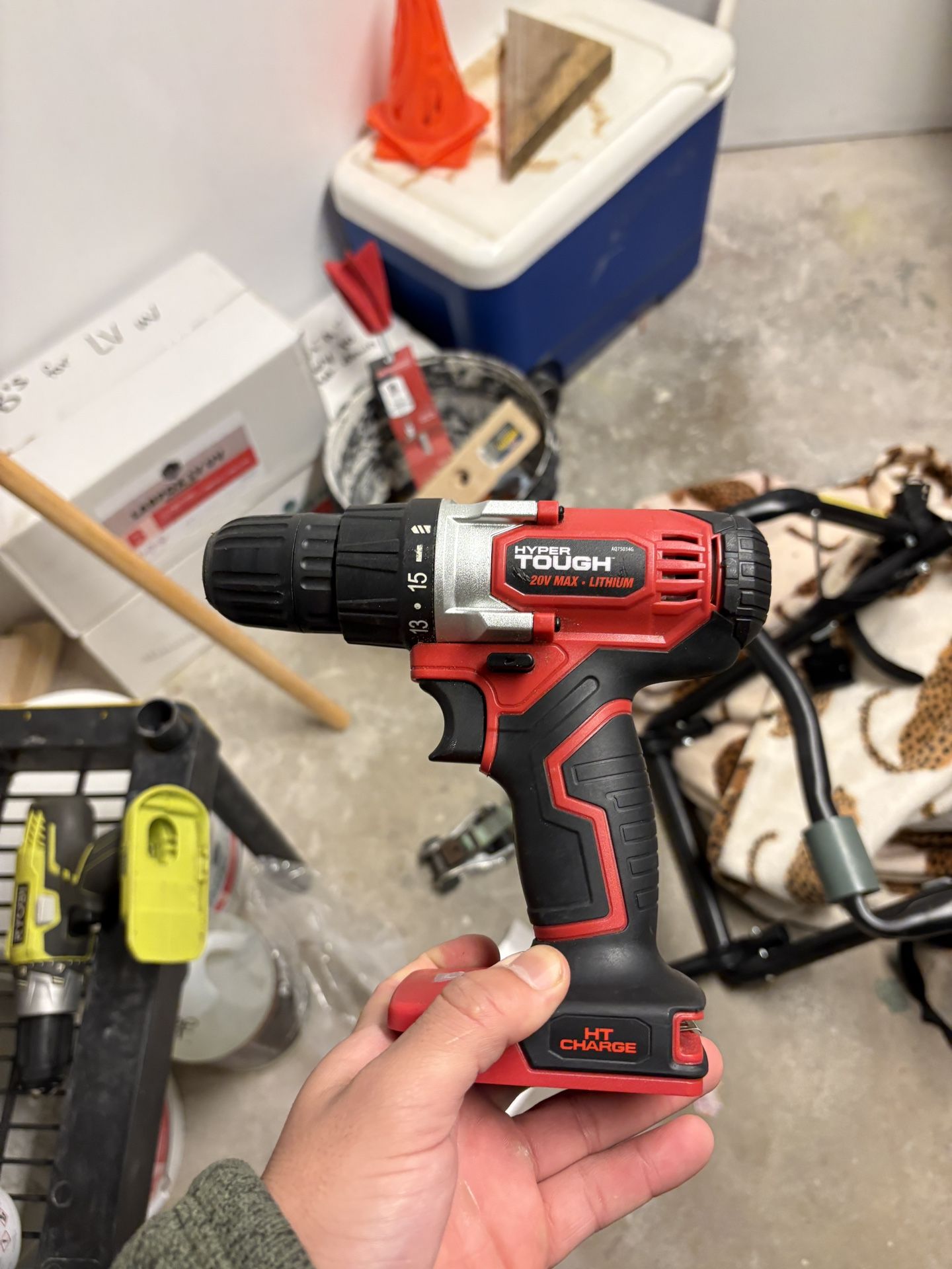 Ryobi And Hyper Rough Power Drill (Read Description)