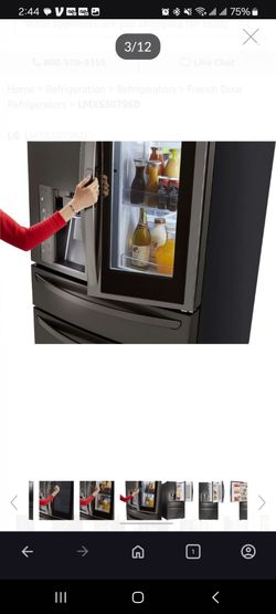LG LMXS30796D French Door Refrigerator (original $5k)