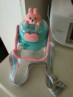 Cute Bunny Water Bottle