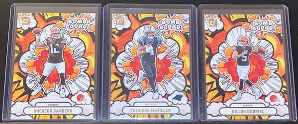 2025 Donruss Rookie Bomb Squad! Cards