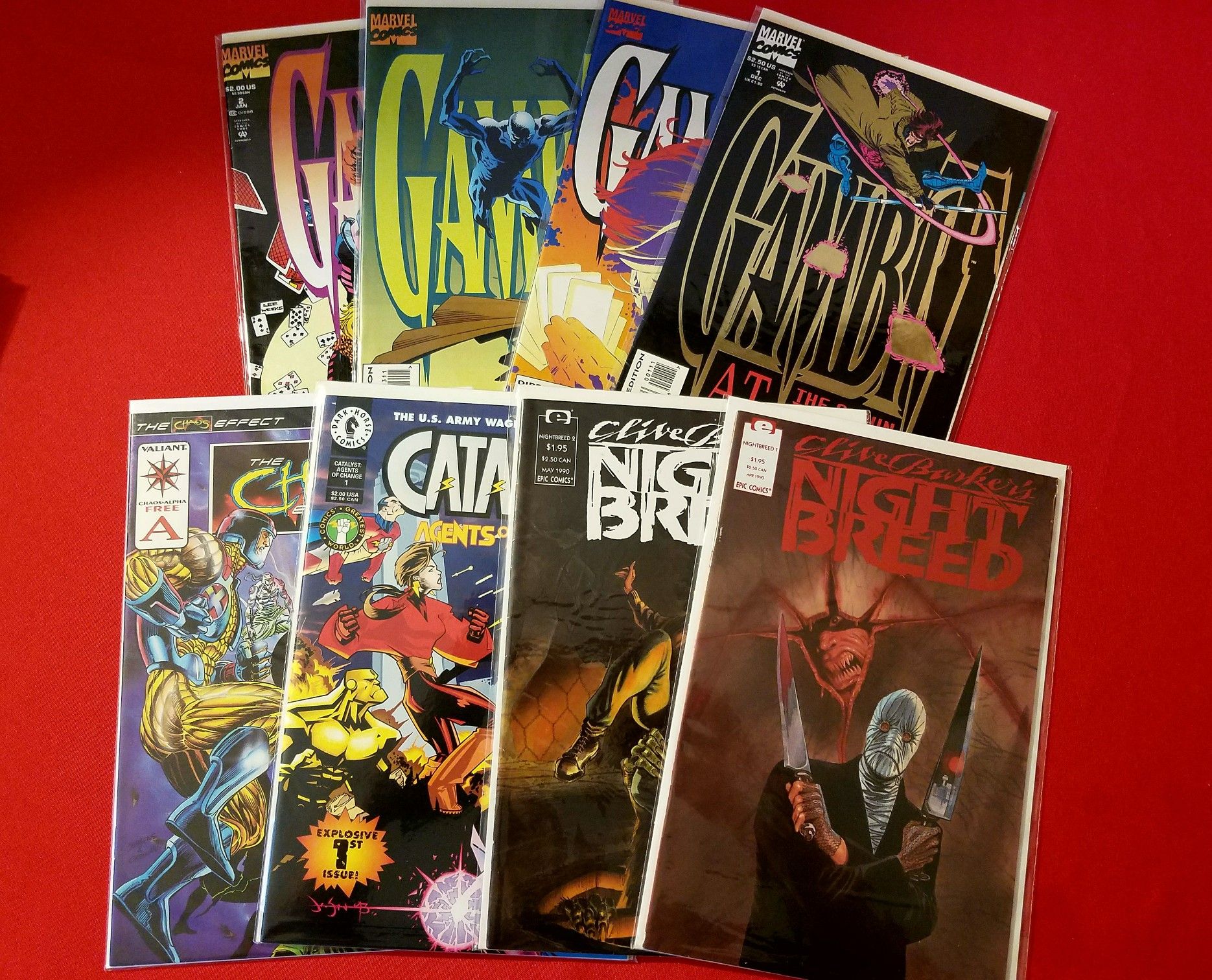 Gambit 1-4 limited series + more lot