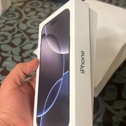 Apple 16 Pro Max - 256 GB - Black Titanium (Unlocked)