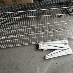 Metal Shelving Set Of 2 96"x 16"