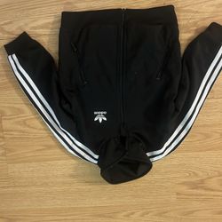Baby Adidas white and black jacket 12-18 months