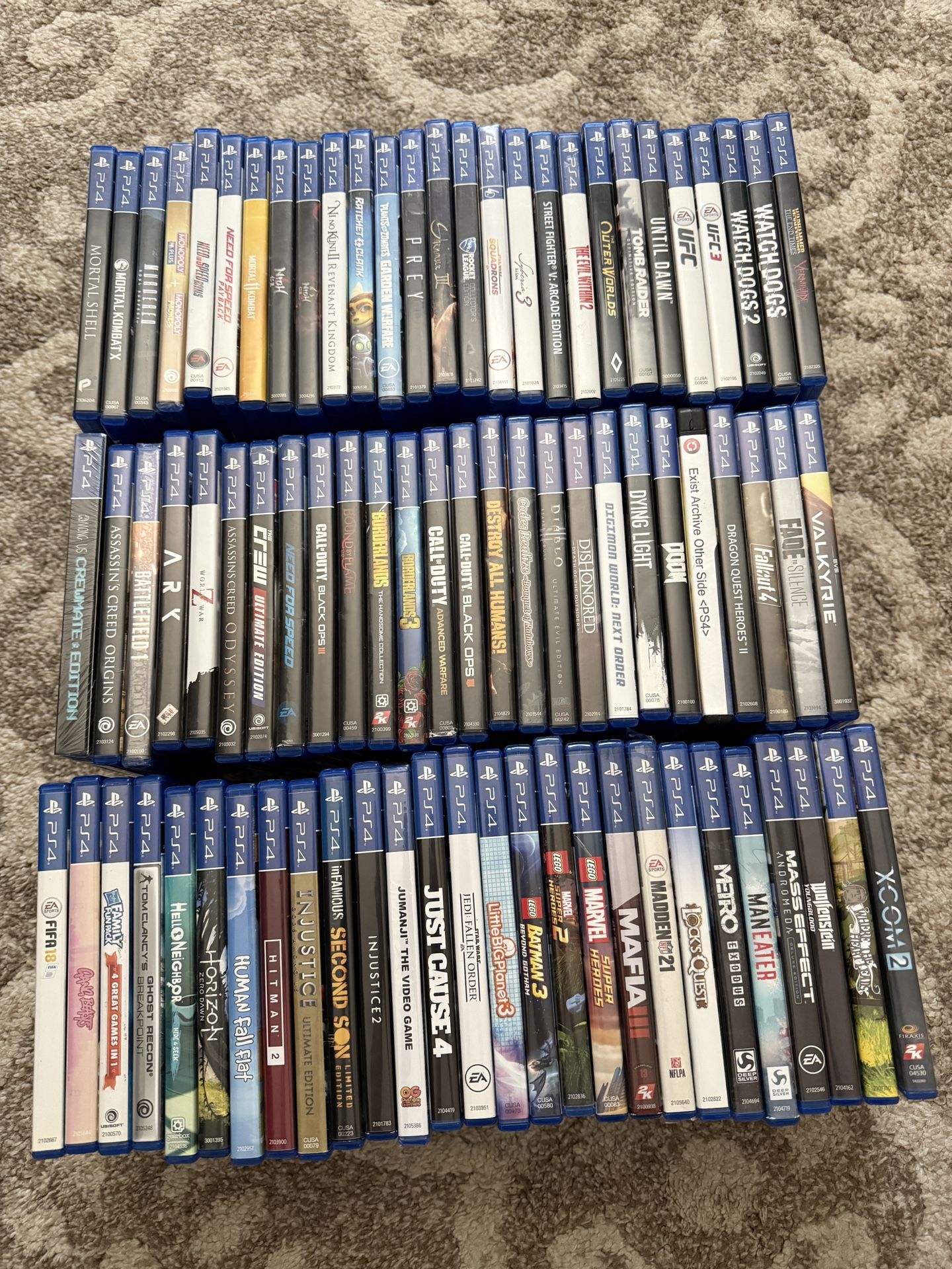 Playstation 4 Games 10 Each