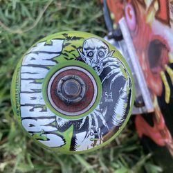 GWAR X creature Skateboards Collab 8.5