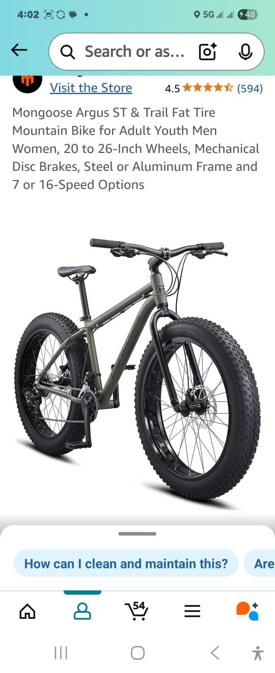 Brand New Fat Tire Bike Already Put Together
