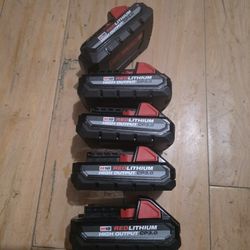 Milwaukee  Battery M18 3.0 High Out  (Each)