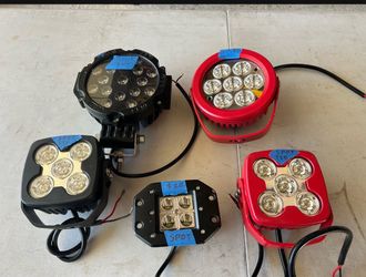 LED Spot Lights (Brand New Only Single Lights) From A Display $100 For ALL