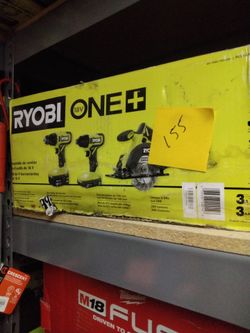 RYOBI 18V 4-TOOL COMBO KIT