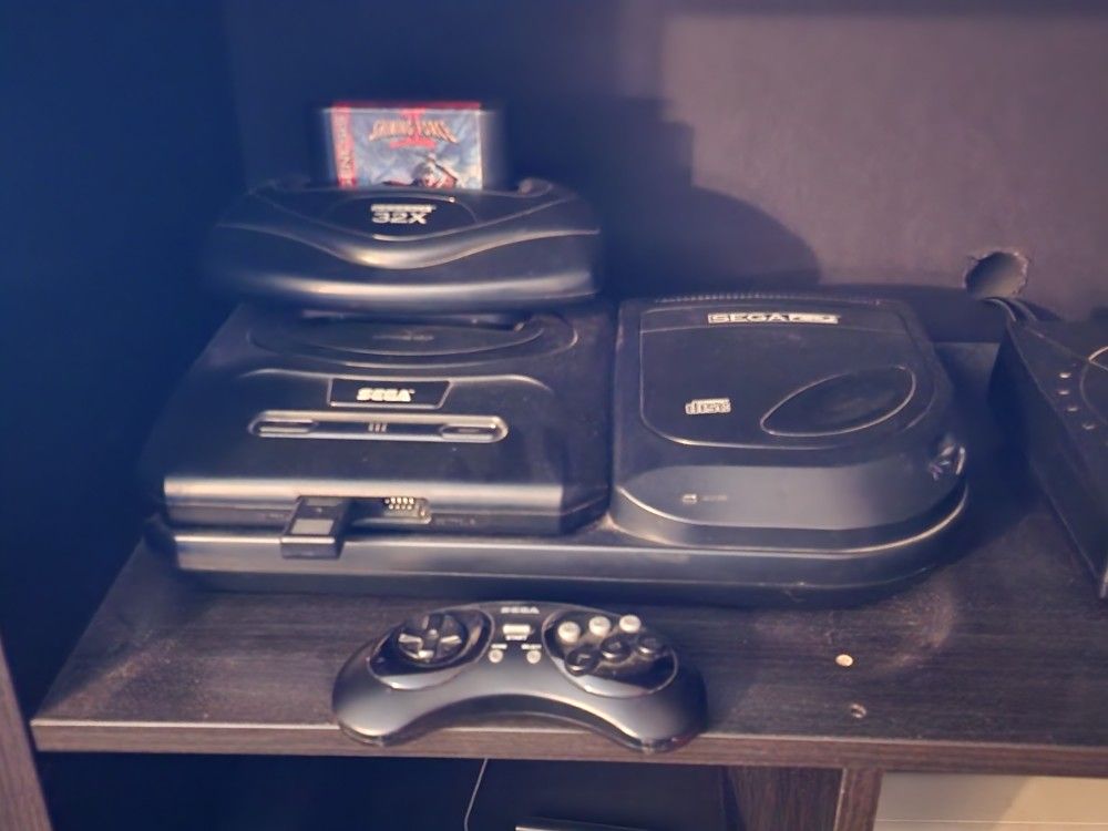 Sega CD Model 2 CIB, CIB Genesis, 32x And Games