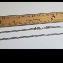 Solid Franco 25.8 Grams, Diamond Cut Chain