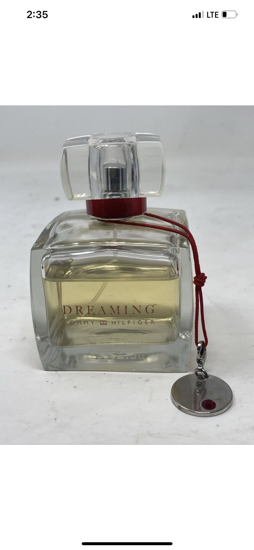 Tommy Hilfiger Dreaming for Women Eau De Parfum with Charm 3.4 oz Check Photos*