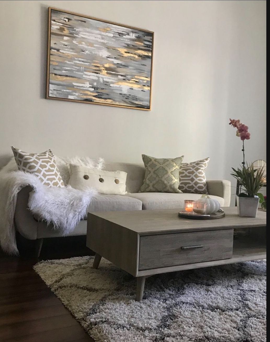 Mid Century Couch And Loveseat