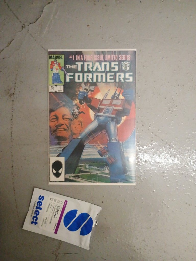 Transformers #1 Marvel/ First Appearance & Release 1st Print