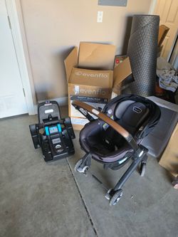 Evenflo dual shyft CARSEAT STROLLER WITH BASE