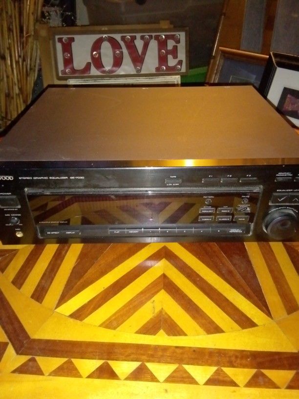 KENWOOD. GR7030 GRAPHIC EQUALIZER