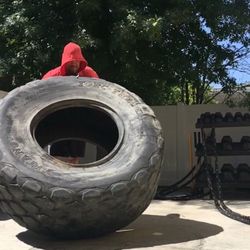 CrossFit Tractor Tires for fitness training!