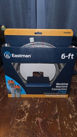 Eastman Washing Machine Connectors 2 Pack Cold/Hot