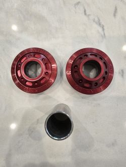 KNIGHT BIKE CO AMERICAN BOTTOM BRACKET - Red