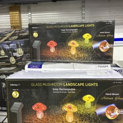 Infinity X1 Glass Mushroom Landscape Lights🔥‼️