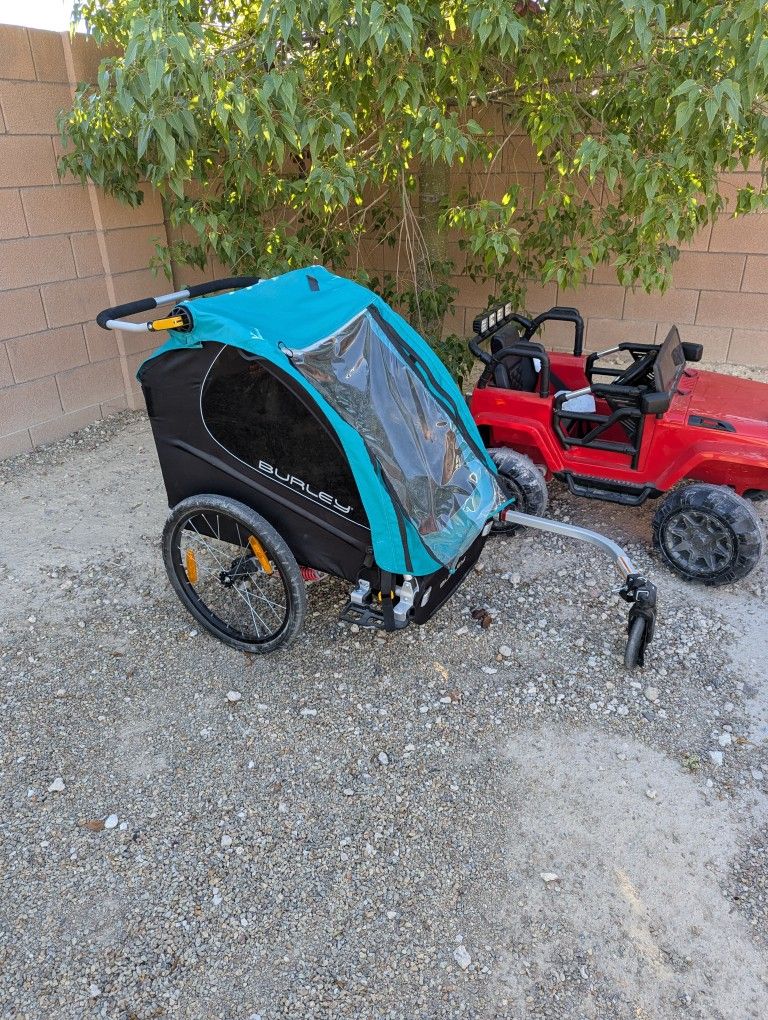 Burley Encore X Kids Bike Trailer And Jogger