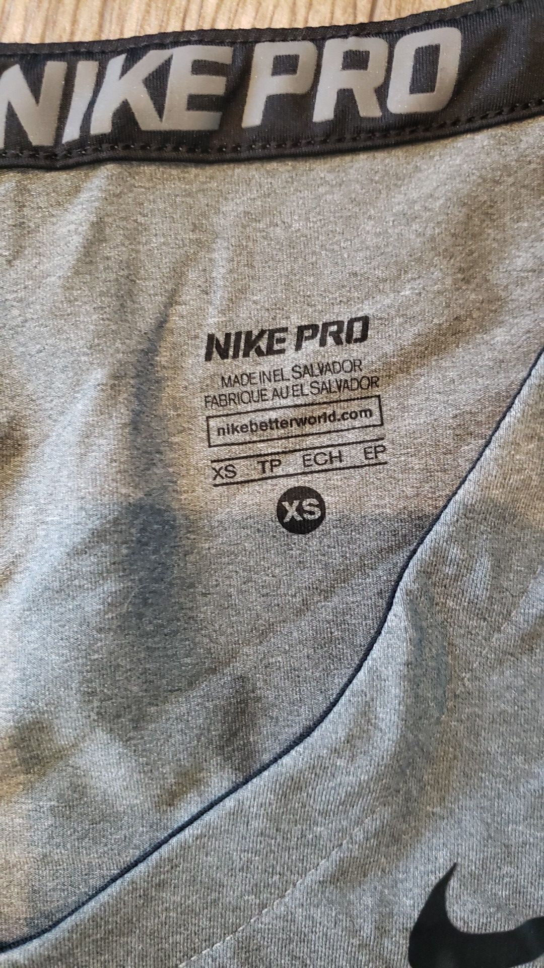 Nike Pro fitness shirt