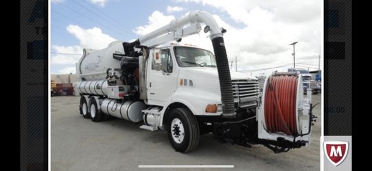 2009 Sterling Vactor 2115 VACUUM/JETTER COMBO Year: 2009 MAKE: Sterling Model: L7500 Vin: 2FZHAWBS99AAM0599 Engine: Cummins ISC 330 8.3L Diesel TRANS