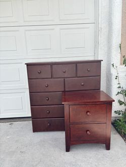 Dresser and table