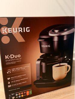 Packed unopened coffee machine