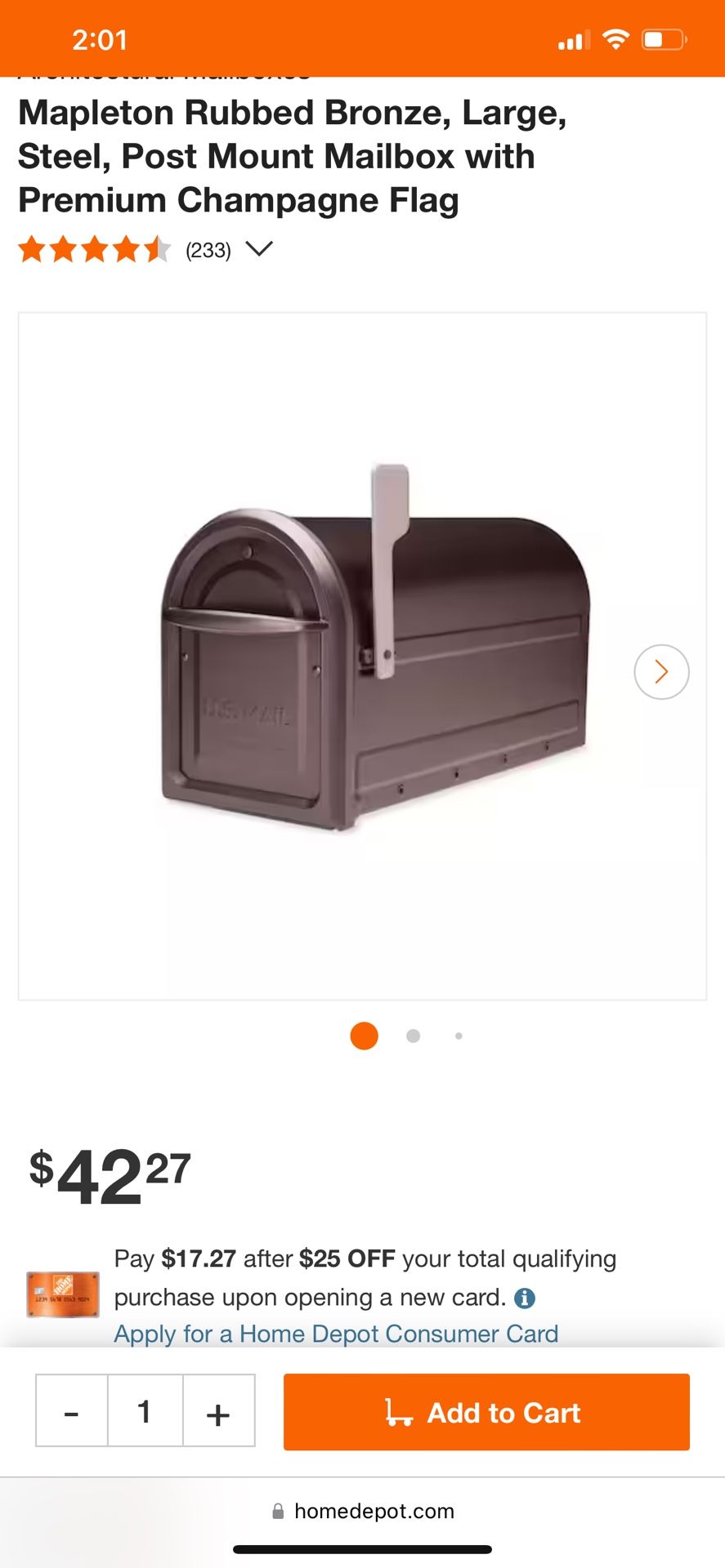 Mailbox- L