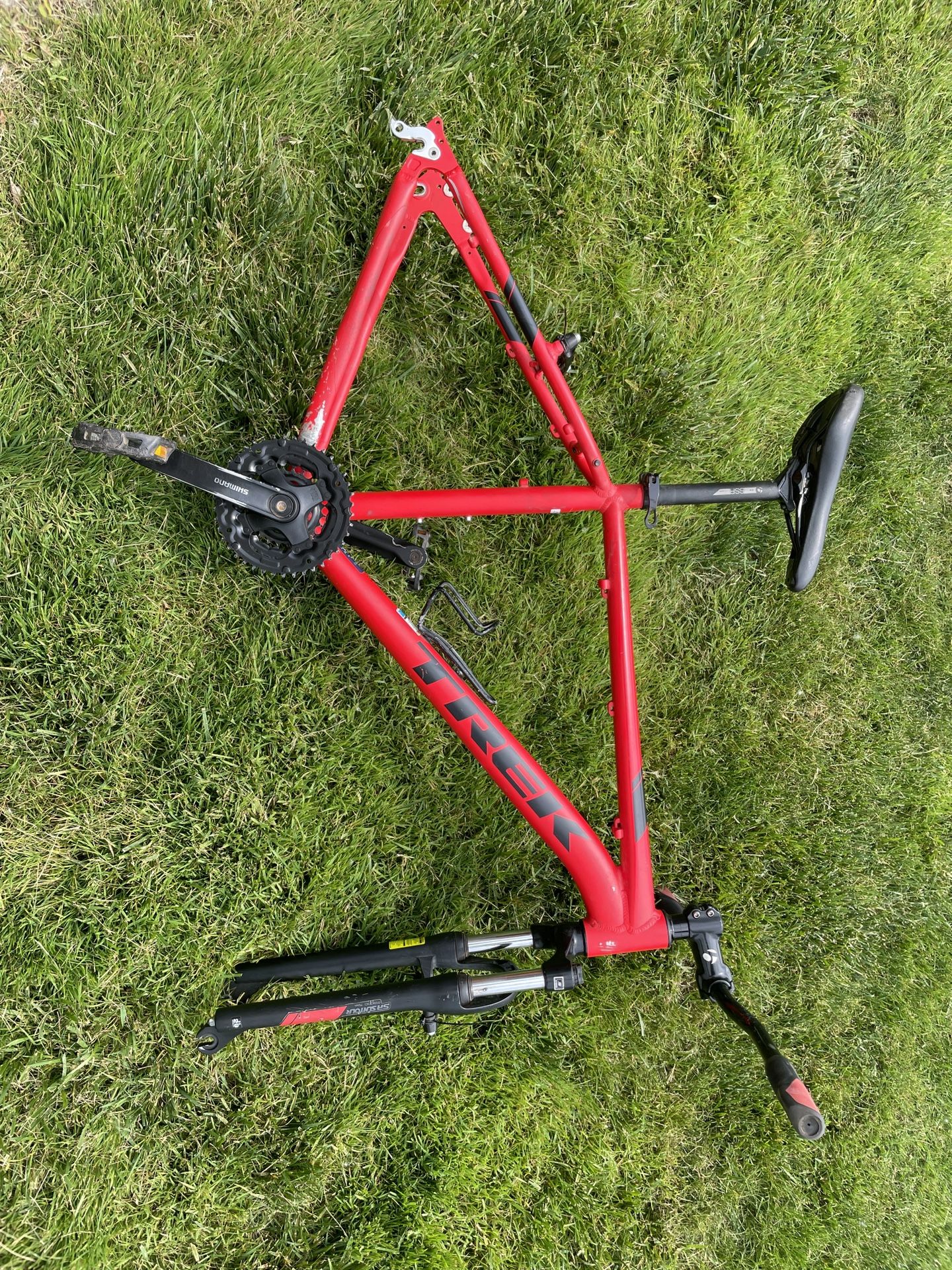 Trek Marlin 4 Frame and Front Fork