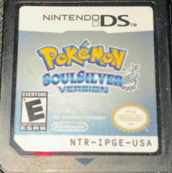 Authentic Pokemon Soulsilver - DS
