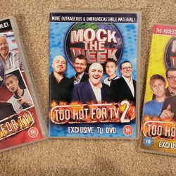 Mock The Week Too Hot for TV box set (3x DVDS)

