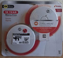 Kidney 10 year worry free smoke alarms