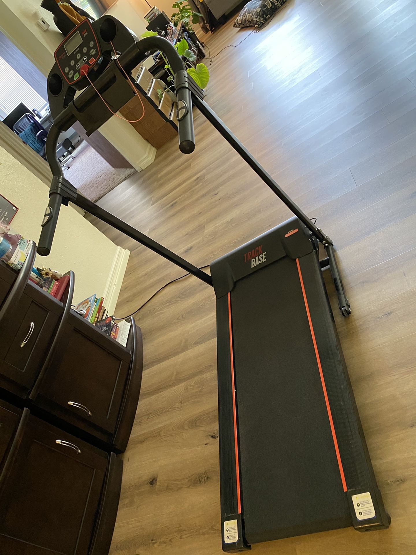 Track Base Foldable Treadmill