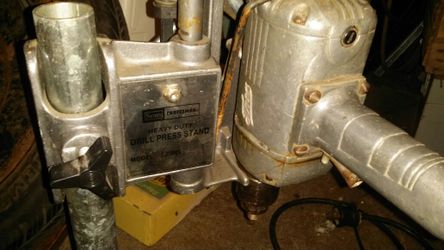 Craftsman Drill prss stand and Thor drill