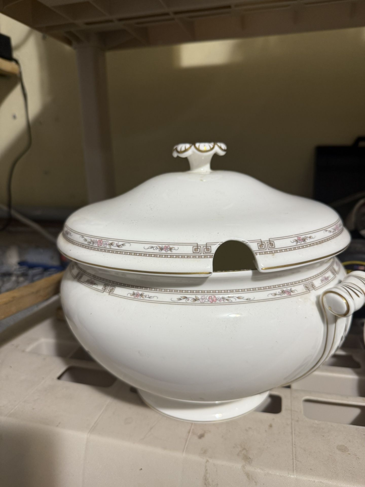 Soup Tureen White