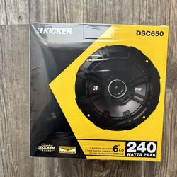 6.5 Kicker Speakers 