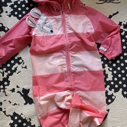 Kids Rain Jacket Coat Overall Toddler Clothes 