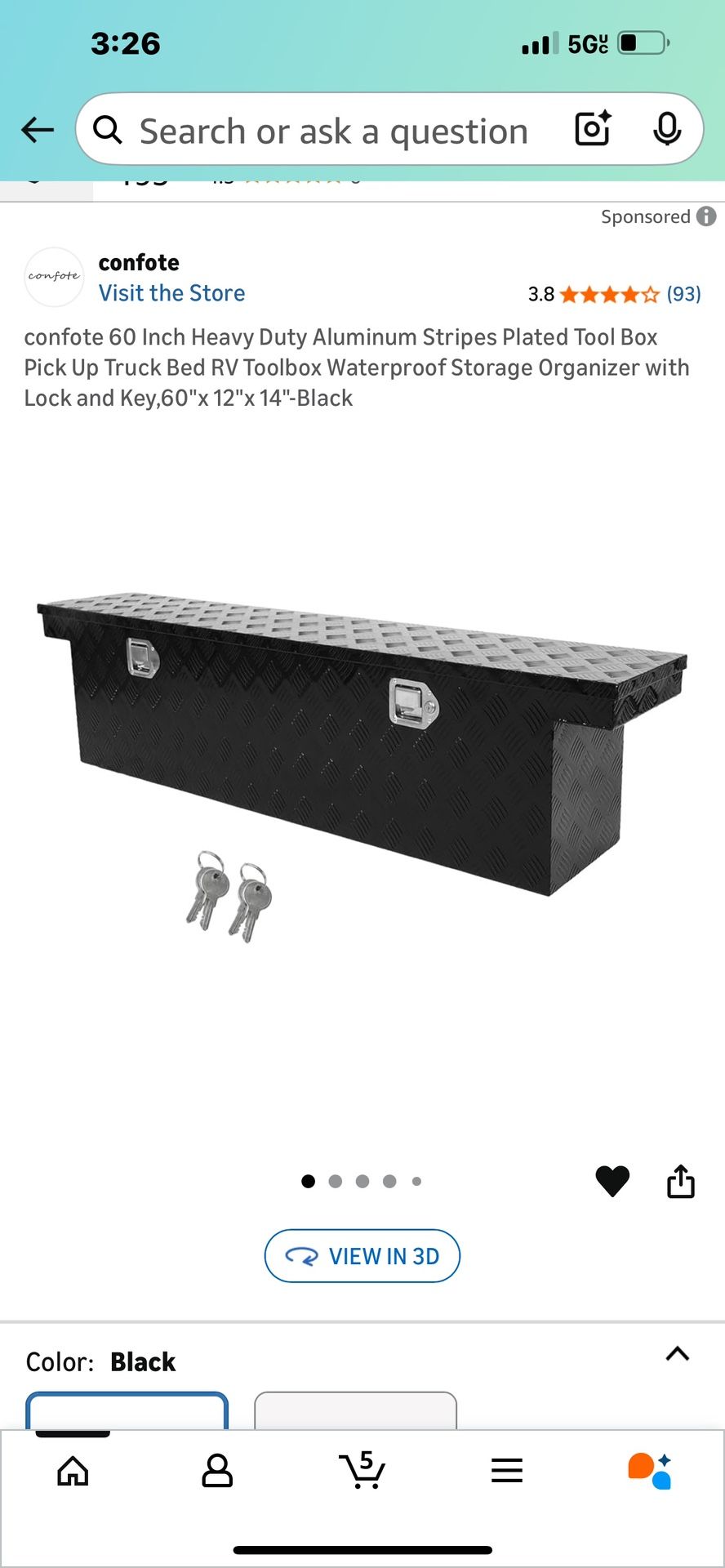 Truck Bed Tool Box