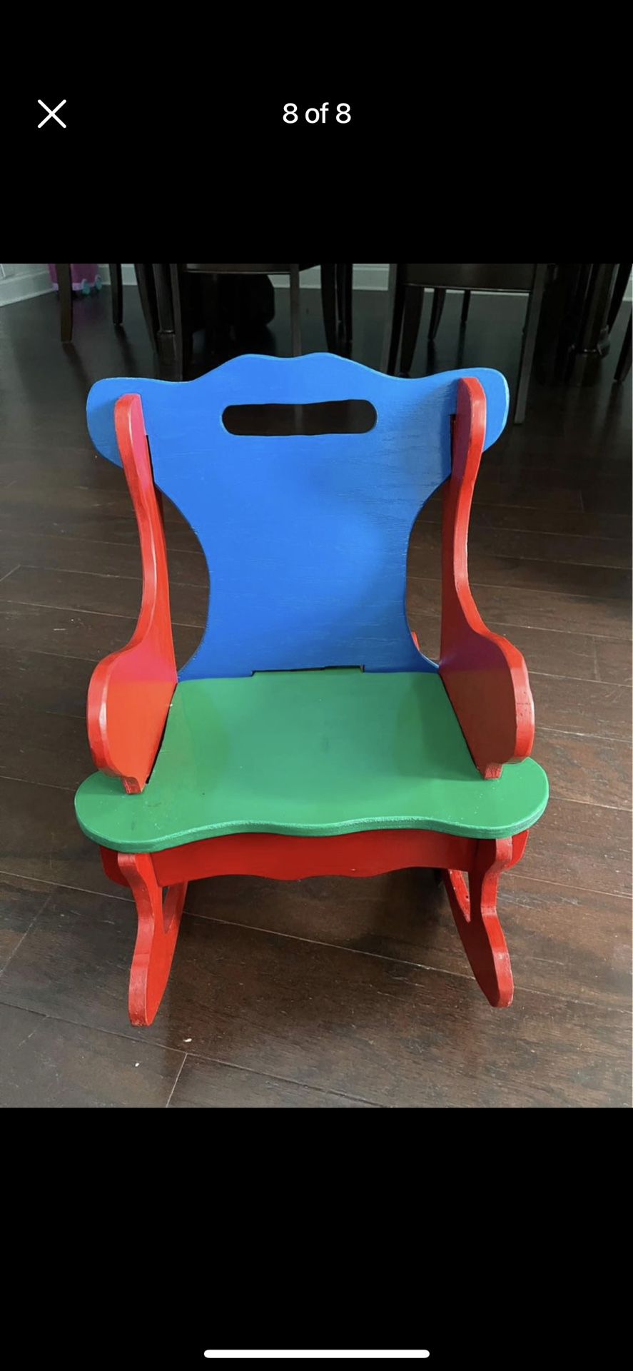 Bear Toddler Rocking Chair