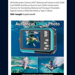 Underwater Digital Camera 