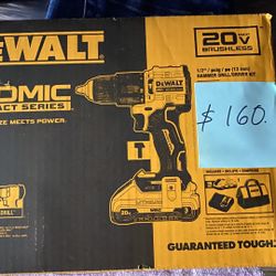 Dewalt Hammer Drill Set  Brand New 
